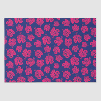 Papier Mousseline L'hibiscus tropical pour un peu de paradis chez so