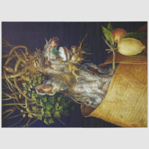 Papier Mousseline L'hiver, Arcimboldo