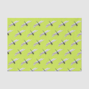 Papier Mousseline libellule