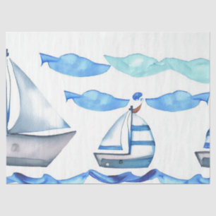 Papier Mousseline "Libérer l'aventure maritime : Voyage nautique"