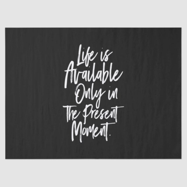 Papier Mousseline life is available only in the prestime (Recto)