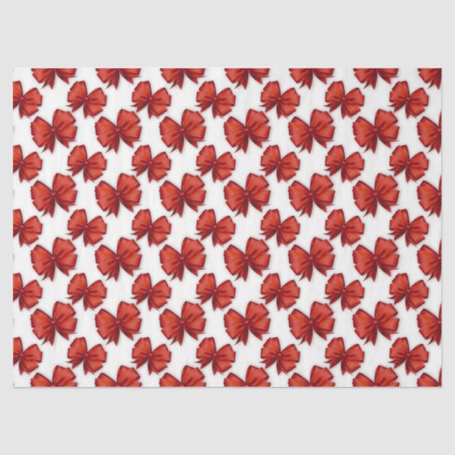 Papier Mousseline Lignes rouges (Recto)