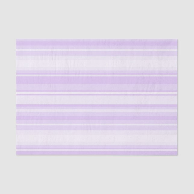 Papier Mousseline Lilac rayures (Recto)