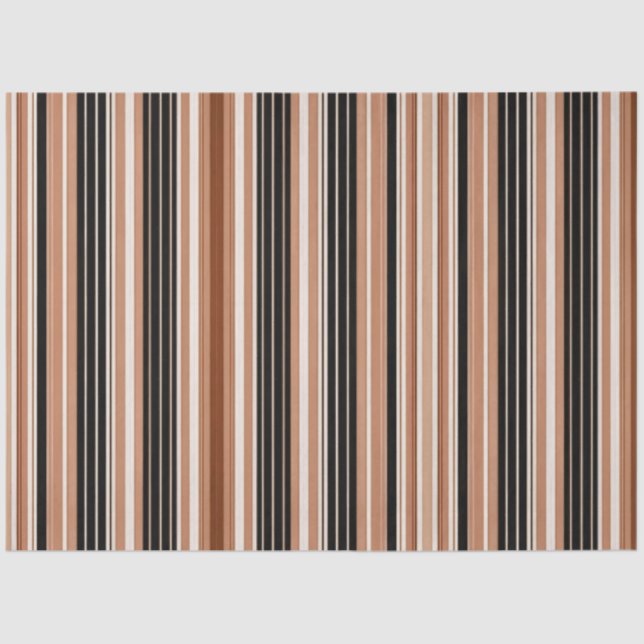 Papier Mousseline Lin Luxury Collection Brown populaire (Recto)