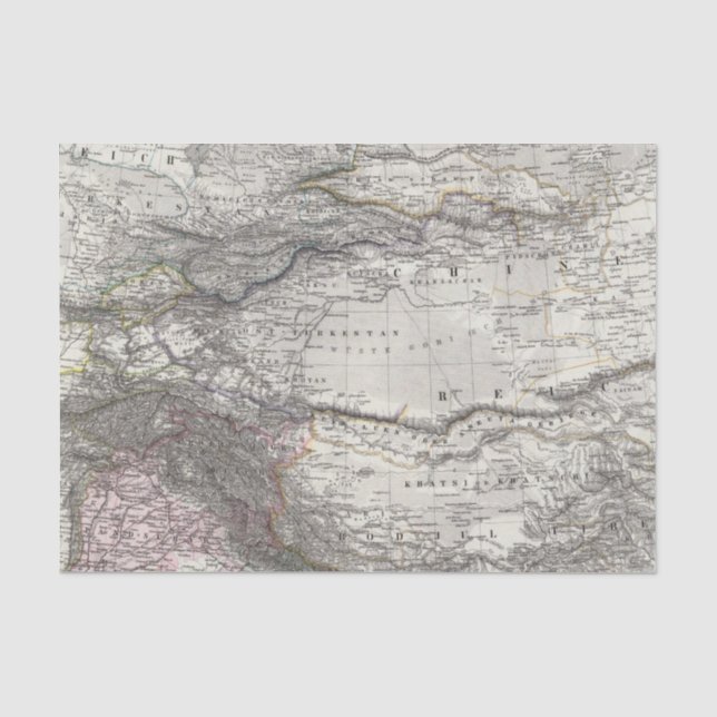 Papier Mousseline L'Inde et la Chine (Recto)