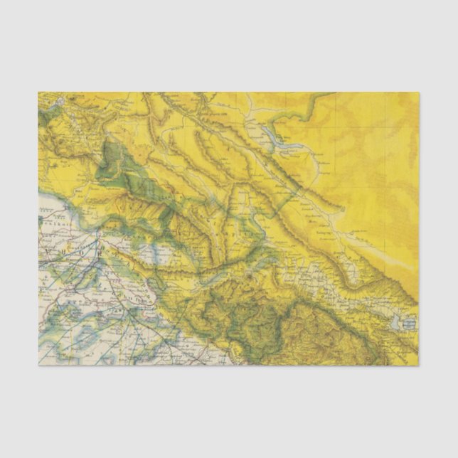 Papier Mousseline L'Inde et le Pakistan (Recto)