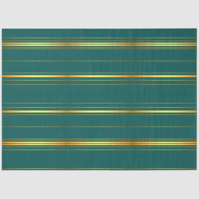 Papier Mousseline Linge Luxe Moderne Green Gold Texture Collection (Recto)