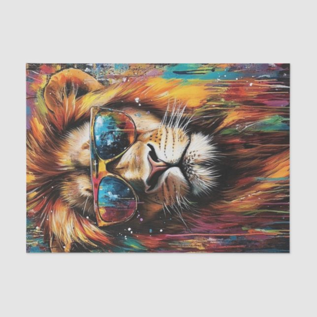 Papier Mousseline Lion's Den10 (Recto)