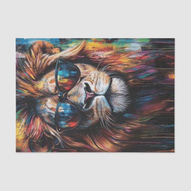 Papier Mousseline Lion's Den13 (Recto)