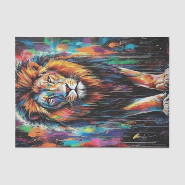 Papier Mousseline Lion's Den7 (Recto)