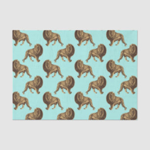 Papier Mousseline lions Extraordinaires