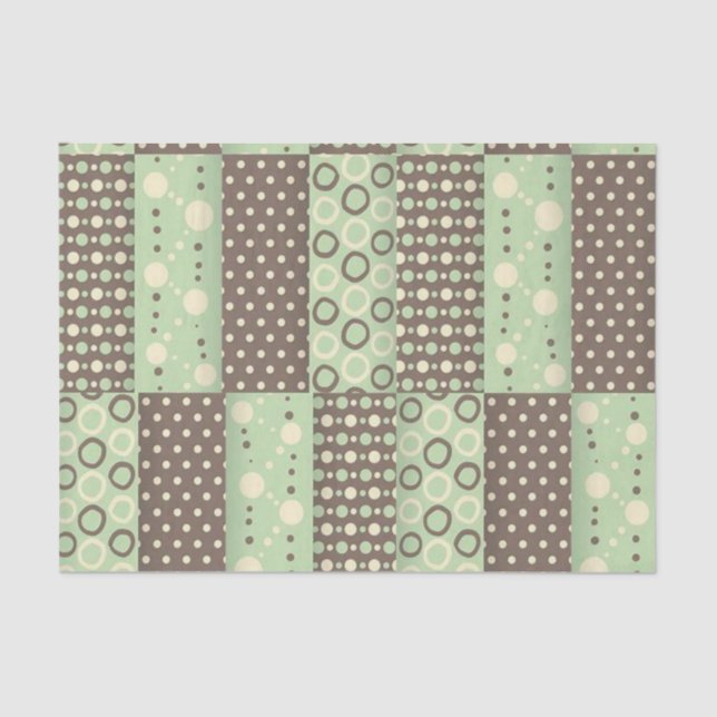 Papier Mousseline Livre de papier vert Brown (Recto)