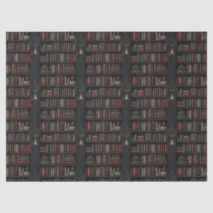 Papier Mousseline Livre Lover Dark Academia Tissue Paper