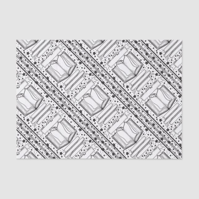 Papier Mousseline Livre Motif simple mais puissant (Recto)