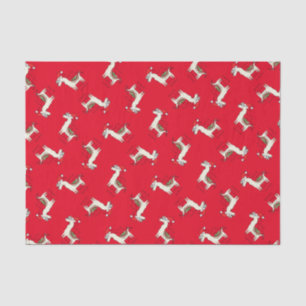 Papier Mousseline Llama Christmas Enfants mignonne Drôle