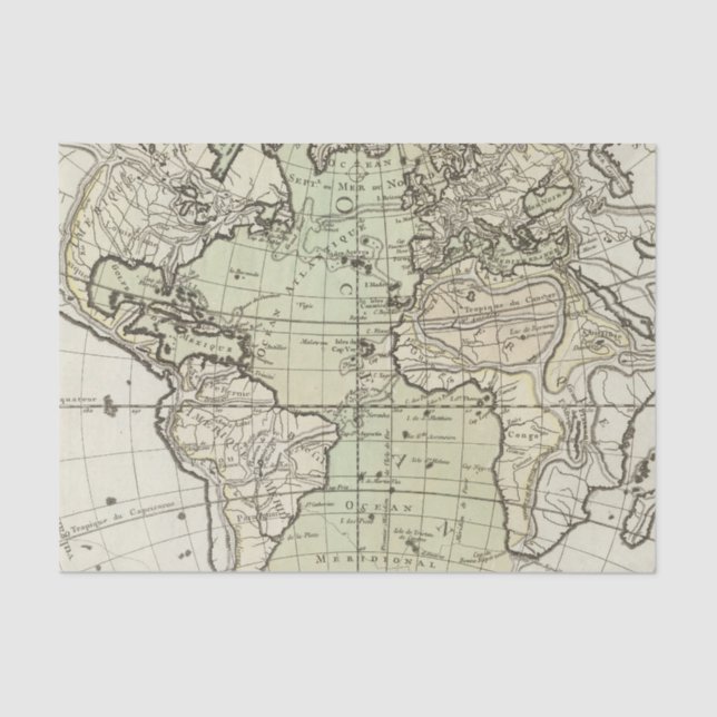 Papier Mousseline L'Océan Atlantique 3 (Recto)