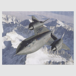 Papier Mousseline Lockheed SR-71B Blackbird