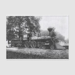 Papier Mousseline Locomotive