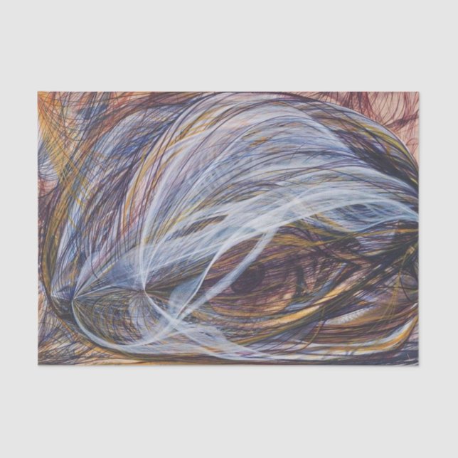 Papier Mousseline L'oeil de Dieu par Georgiana Houghton (Recto)