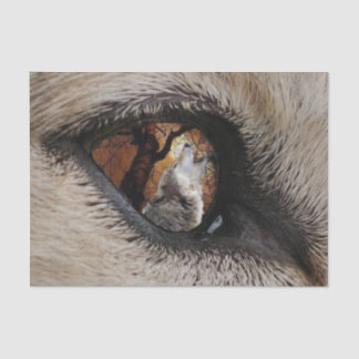 Papier Mousseline L'oeil du loup