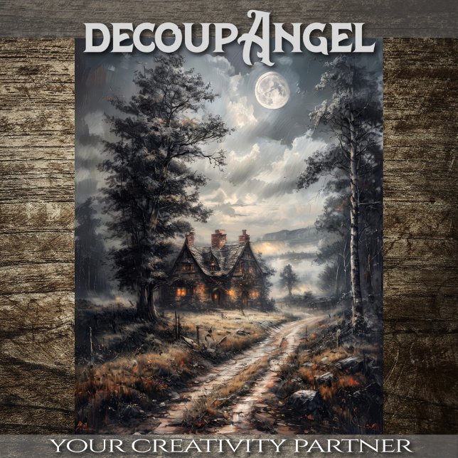 Papier Mousseline Logement dans l'ancien pays - Découpage - (Créateur téléchargé)