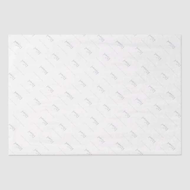 Papier Mousseline LOGO BUSINESS MARQUE moderne simple professionnel (Recto)