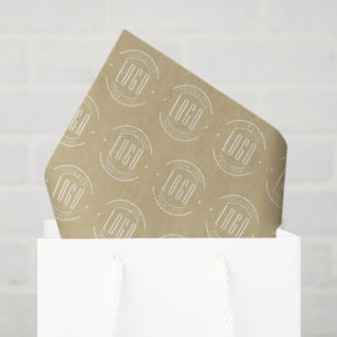 Papier Mousseline logo d'entreprise moderne personnalisé pour entrep