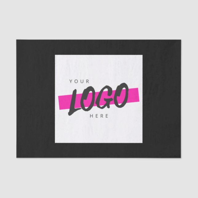 Papier Mousseline Logo d'entreprise personnalisé Conditionnement d'e (Recto)