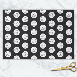 Papier Mousseline Logo d'entreprise personnalisé Promotion commercia