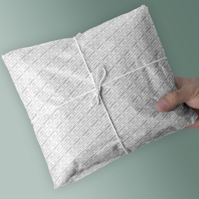 Papier Mousseline Logo d'entreprise sur mesure (Créateur téléchargé)