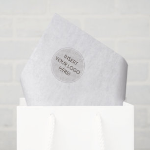 Papier Mousseline LOGO ENTREPRISE BRANDING moderne simple extra larg