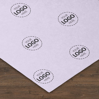 Papier Mousseline Logo Motif Lavande personnalisée