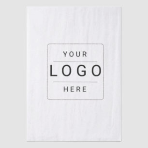 Papier Mousseline Logo personnalisé