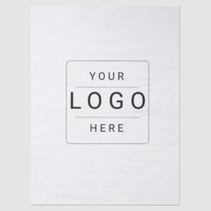 Papier Mousseline Logo personnalisé