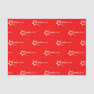 Papier Mousseline Logo personnalisé de marque Entreprise Promotionne
