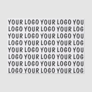 Papier Mousseline Logo Personnalisé Pape de bande de papier Packagin