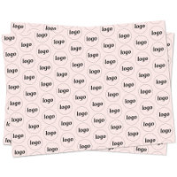 Logo simple Motif d'entreprise rose pâle