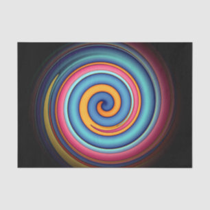 Papier Mousseline Lollipop Abstraite