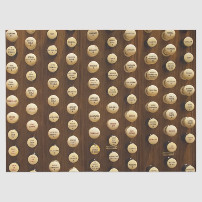 Papier Mousseline L'organe blanc arrête le papier de tissu (Recto)