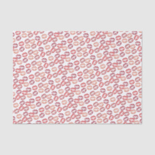 Papier Mousseline Lotsa Baisers dans les Golfs Roses