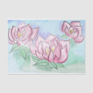 Papier Mousseline Lotus