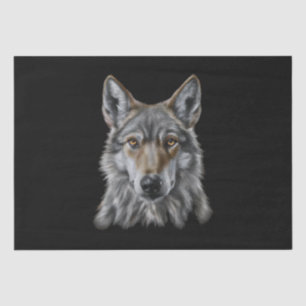 Papier Mousseline Loup