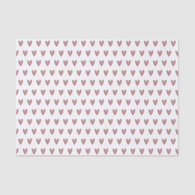 Papier Mousseline Love Heart Modern (Recto)