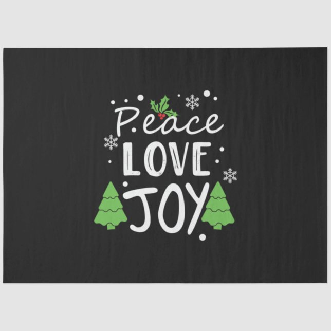 Papier Mousseline Love Joy (Recto)