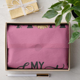 Papier Mousseline Love Mom