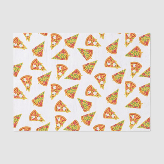 Papier Mousseline Love Pizza (Recto)