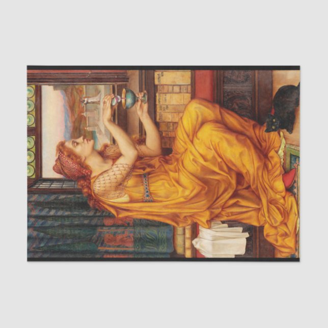 Papier Mousseline Love Potion Evelyn De Morgan Art (Recto)