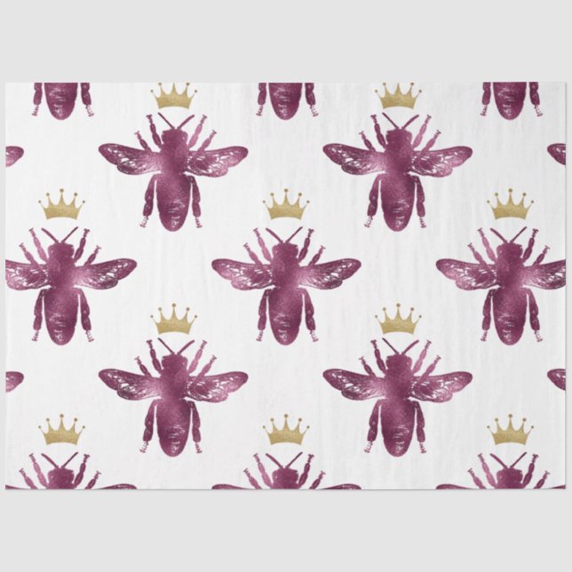 Papier Mousseline Lovely Bee Series Design 34 (Recto)