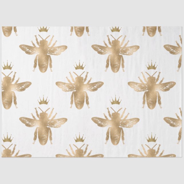 Papier Mousseline Lovely Bee Series Design 39 (Recto)