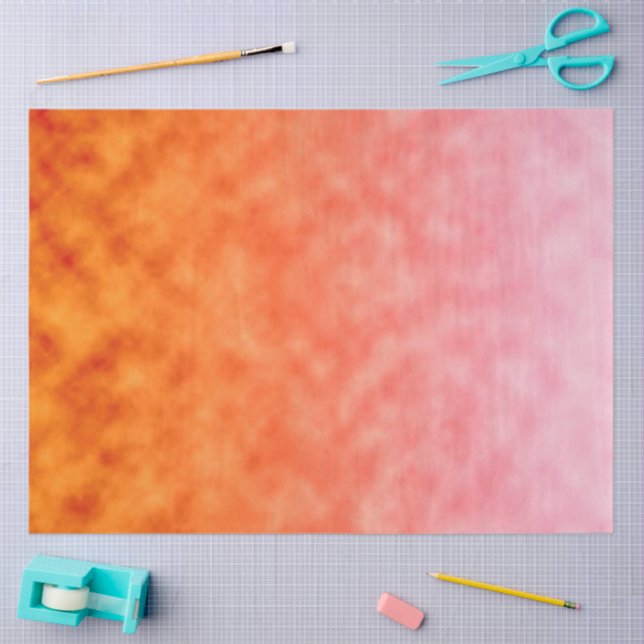 Papier Mousseline Lueur de Citrine (Artisanat)